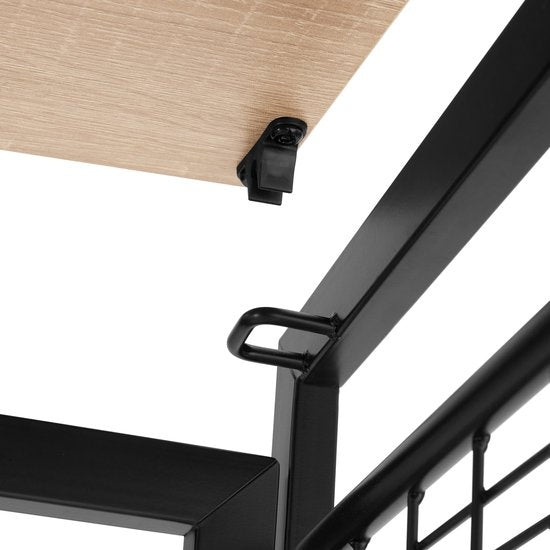 tectake® - Bureau Paterson inklapbaar 102x51x77cm - lichtbruin - 404661