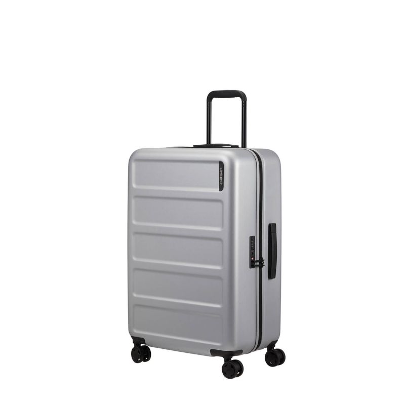 Samsonite Quadrix harde koffer 68 cm Zilver