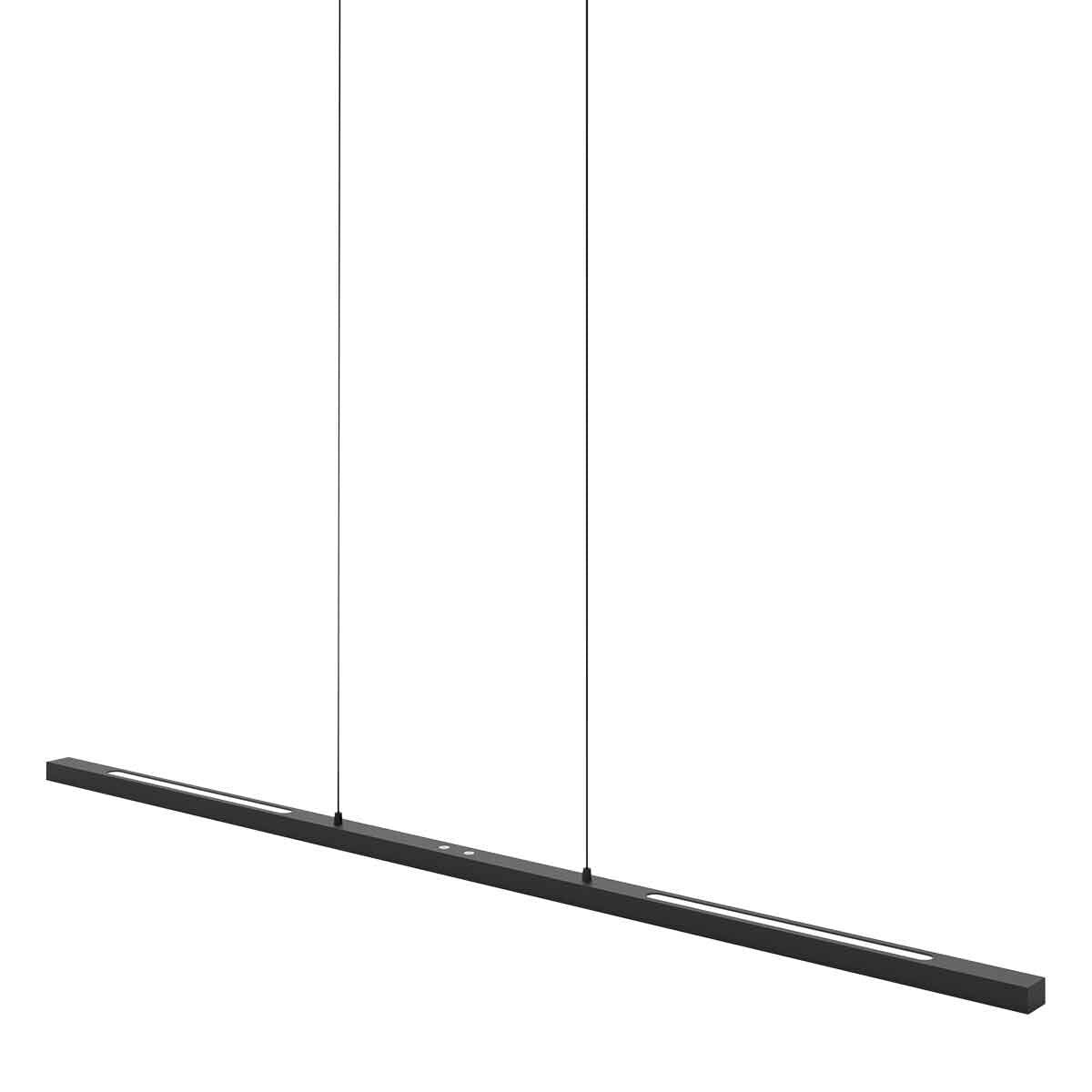 Steinhauer Bande LED Hanglamp – Zwart Metaal – Designlamp met Boven- en Onderlicht – Verstelbaar – Modern & Functioneel – 3-Lichts – 3800 Lumen