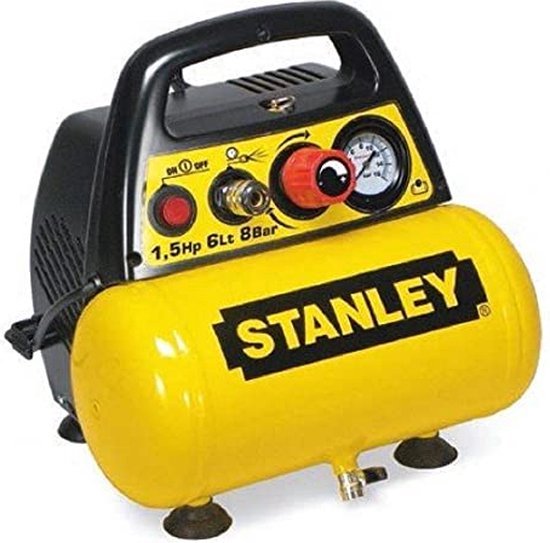 STANLEY Compressor DN200/8/6 – Exclusief 6-delige Accessoire set
