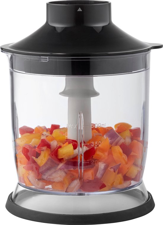 Tomado TSB9001B - Staafmixer set - Hakmolen en maatbeker - Garde - 1000W - 2 snelheden - RVS