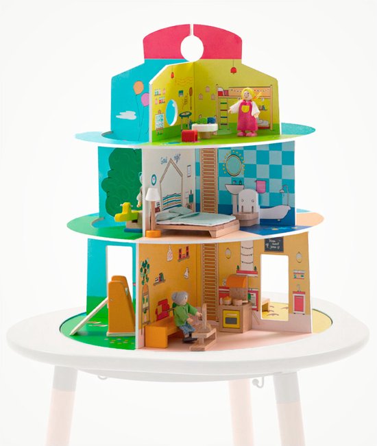 Stokke® MuTable™ Scenarios House - Poppen houten speelhuis