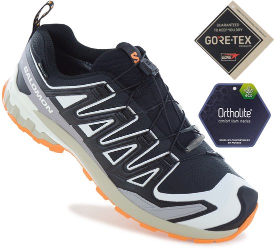 Salomon XA PRO 3D V9 GTX - GORE-TEX - Heren Wandelschoenen Trail-Running Schoenen 478819 , Maat: EU 42 2/3 UK 8.5