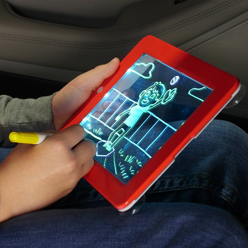 Magic Pad Maltafel - 8 Lichtmodi - Inclusief 30 Sjablonen - 3 Neonstiften - Tablet-Design