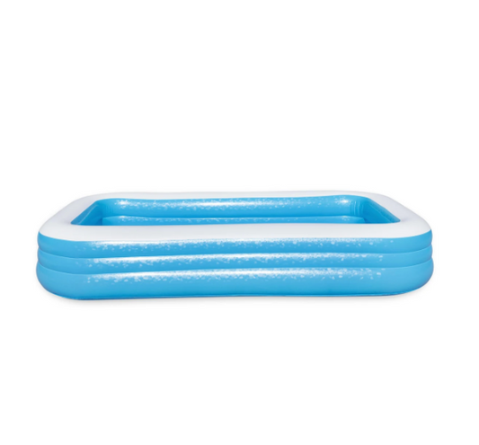 Bestway Familiezwembad Blauw Rechthoekig 305 x 183 x 56 cm