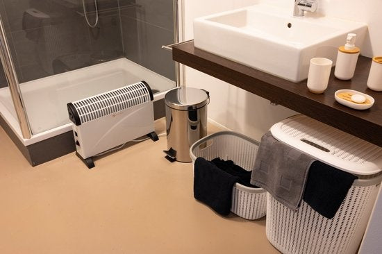alpina Convectorkachel - 1500W - Op Voeten - Aanpasbare thermostaat - Wit