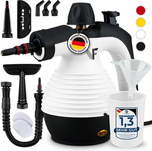Neighbour's Friend Dampfreiniger Nieuw Model – Krachtige Handstoomreiniger, 3,5 Bar Druk, 4m Kabel, 350ml Tank voor Auto, Werkplaats en Huishouden