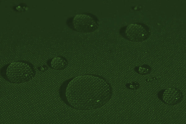 Detex Stoelkussens - 6 Stuks Waterafstotende Linnen-Look - Groen