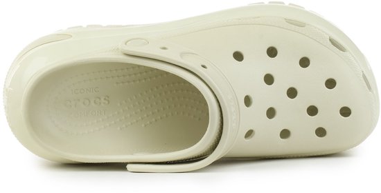 Crocs Mega Crush Clog Unisex – Beige – Maat 39-40 (EU)