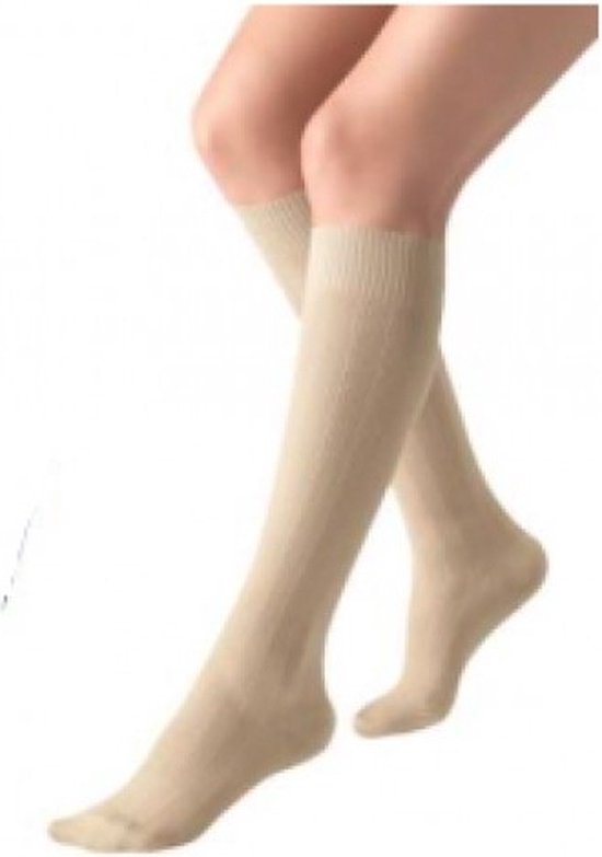 Ofa 365 Light / Microvezel Steunkousen Beige schoenmaat 36/38 compressiekousen/reiskousen/kniekousen m/v
