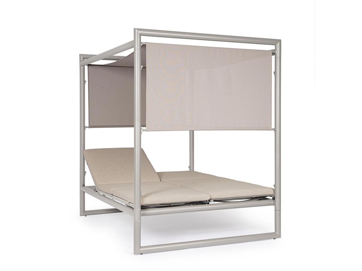 Bizzotto Konnor Rastin Daybed - Elegant Design - 200 x 90 cm - Naturel Hout