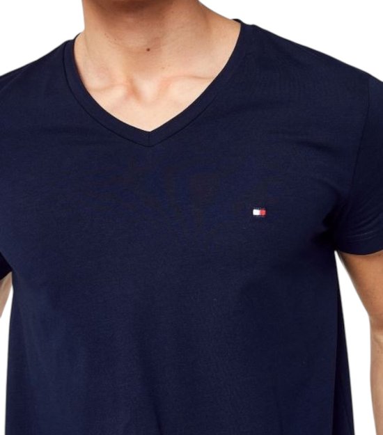 VNeck Tee Classic Fit MW0MW01768 - Blue Shirts