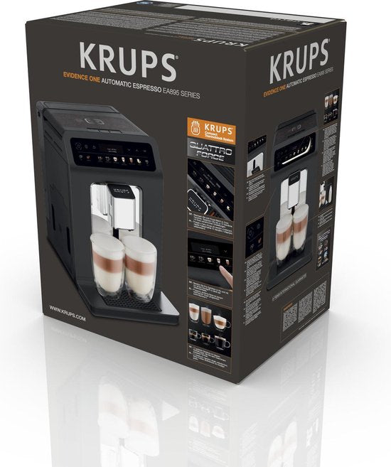 Krups Evidence One EA895N - Volautomatische espressomachine - Zwart