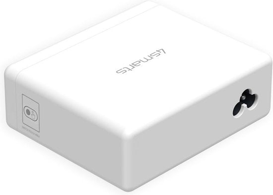 4smarts 130W GaN Oplaadstation met Quick Charge en Power Delivery Wit