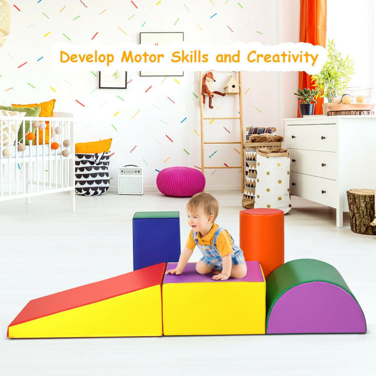 Coast 5-delige foam Bouwstenen set - voor kinderen | montessori | schuim bouwsteenset | Kleurrijk
