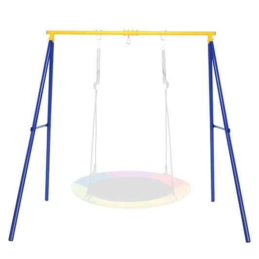 Coast robuust metalen swingframe een frametuin swingframe 194 x 184 x 180 cm blauw + geel