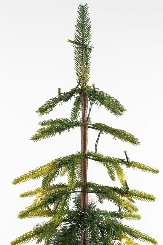 Black Box Trees Lodge Kunstkerstboom met Verlichting en Timer- en Dimfunctie - H155 x Ø48 cm - Groen