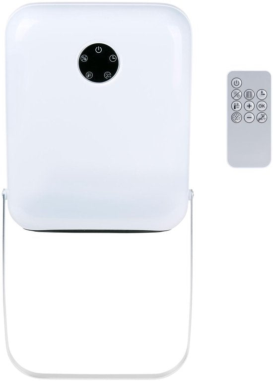 alpina Badkamer Verwarming Elektrisch 750/2000W - Elektrische Kachel 2 Warmtestanden en 24-uurs Timer - Kachel IP22 Spatwaterdicht - met Afstandsbediening - Wandmontage