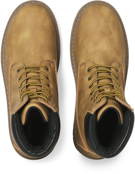 Jack & Jones - Heren Veterschoenen Thames Boot - Beige - Maat 41