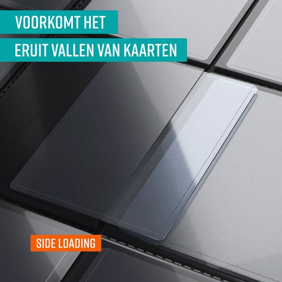 NAPI Toploader Pro Binder voor 288 Kaarten - Premium Verzamelmap Toploaders met Ritssluiting - Trading Cards Map - 9 Pocket - Kunstleer - Zwart