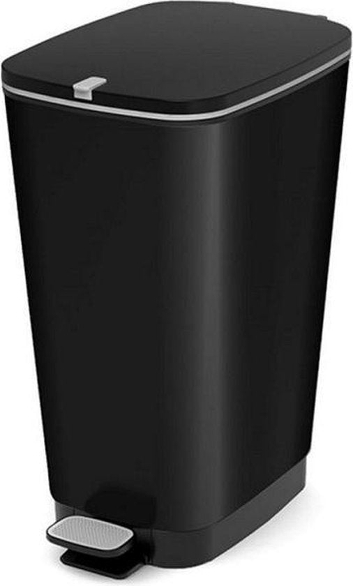 Chic Bin Style Prullenbak M - 23L - 26,5x40,5x45 - Mat zwart