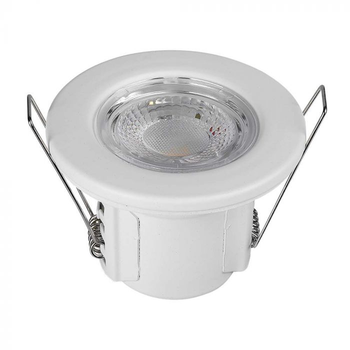 5W inbouwspot, brandveilig / SAMSUNG-chip / Kleur: 4000K / Wit / Verpakking: 10 stuks.