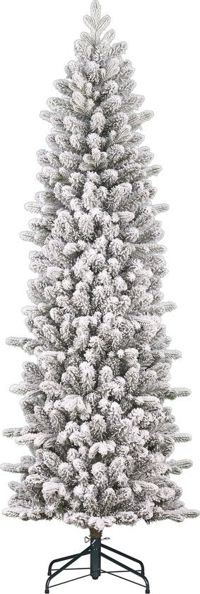 Black Box Trees Harma Smalle Kunstkerstboom - H230 x Ø69 cm - Groen Frosted