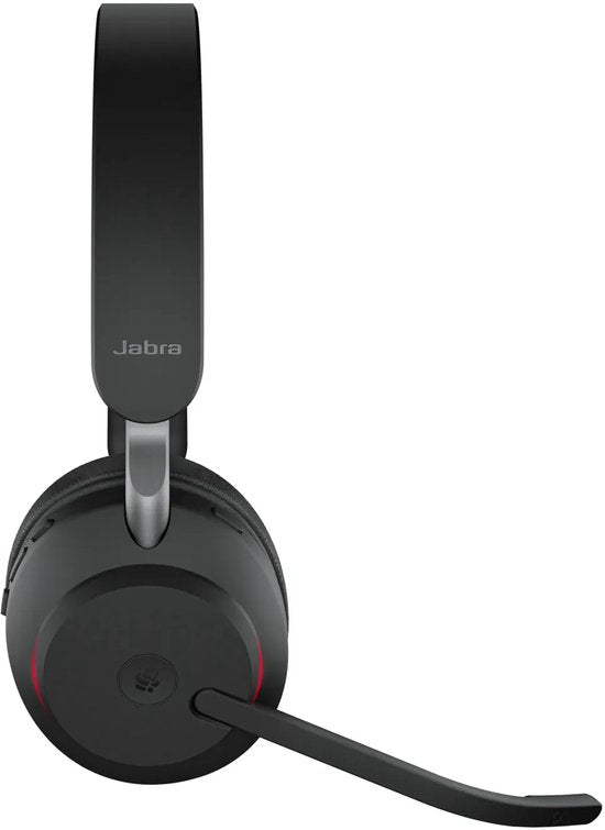 Jabra Evolve2 65 - MS Stereo Bluetooth Headset - USB-C - Microsoft Teams gecertificeerd - Zwart