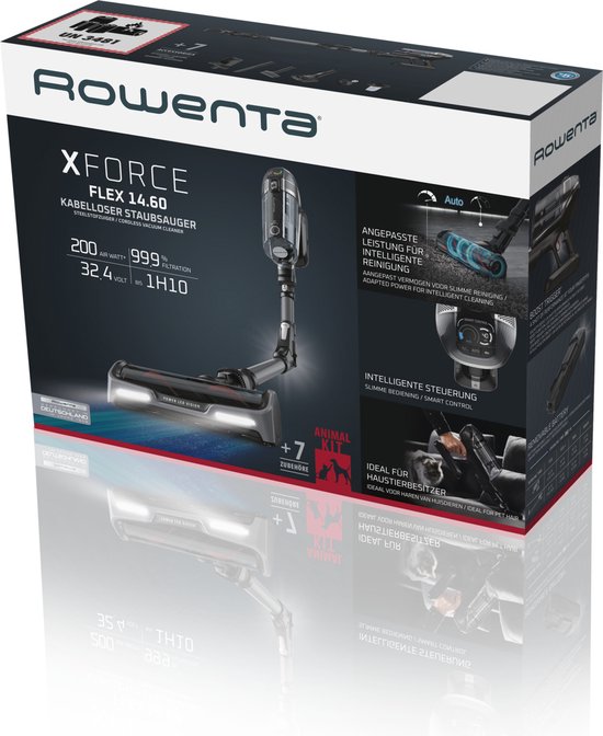 Steelstofzuiger ROWENTA RH99A9WO X-Force Flex 1