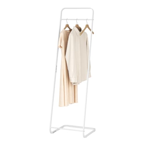 Woltu Kledingrek met Metalen Frame Wit 40 x 40 x 140 cm