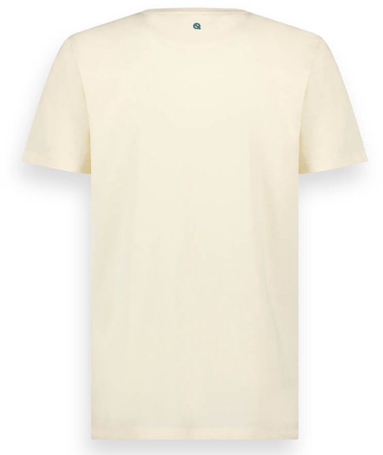 LEBASQ - The Baker - T-shirt - Met korte mouw - Gebroken wit - M - Biologisch katoen
