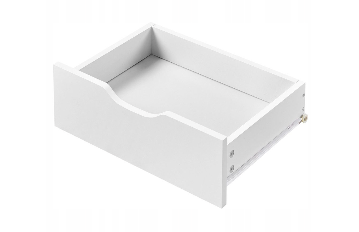 Yaheetech Set van 2 Nachtkastjes met Lade - Wit - 48,5 x 40 x 58 cm