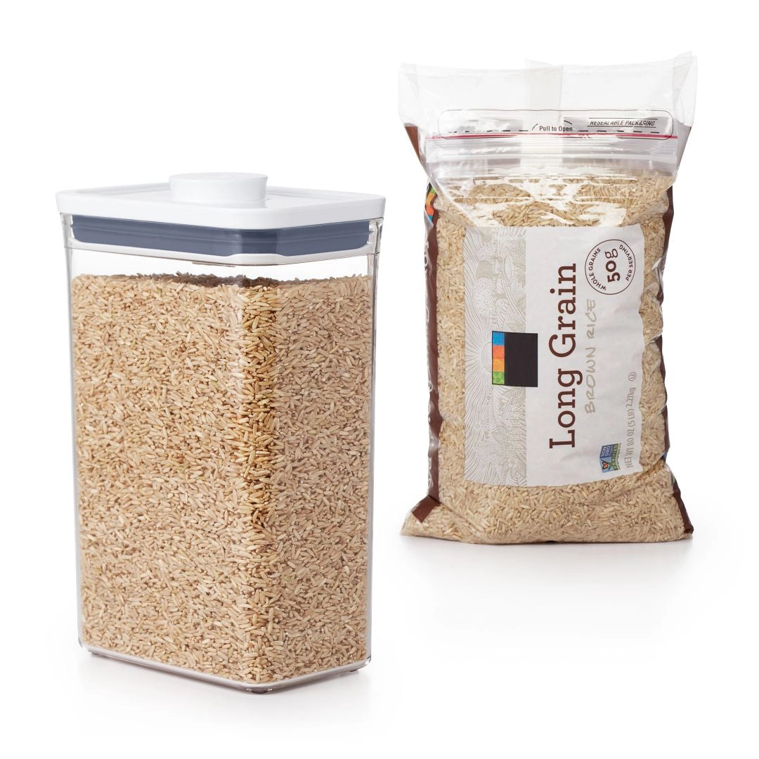 Oxo Good Grips POP Container 2.0 Rechthoekig Medium - 2,6 Liter - Transparant - 16 x 11 x 24 cm