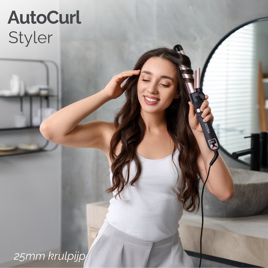 Soosia Automatische Krultang - Haar Kruller Automatisch - Krultangen - Hair Curler - Curling Iron