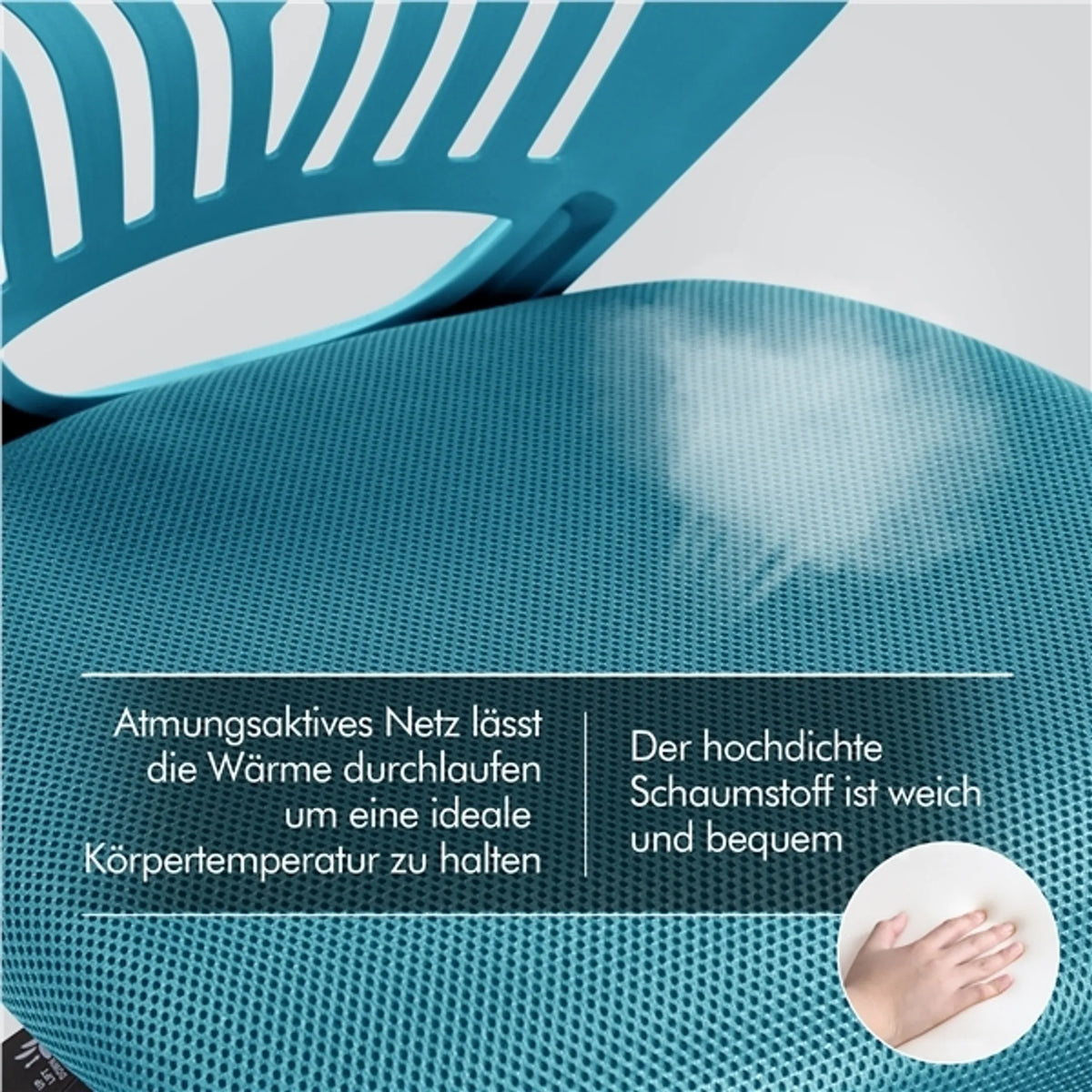 Yaheetech Bureaustoel Zonder Armleuningen – Voorzien Van In Hoogte Verstelbare Gaslift En 360° Draaibare Wielen En Zachte Schuimvulling – Voor Kantoor En Studeerkamer – Zwart Polyester En Nylon – 50 x 55 x 79-92 cm