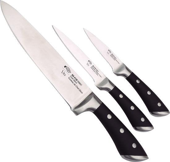 Set 3pc roestvrijstalen messen