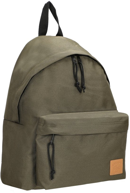 LACOSTE vrije tijd rugzak rugzak met laptopvak Rugzak met patch Ivy Green kaki
