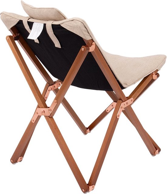 Bo-Camp - Urban Outdoor - Kinder relaxstoel - Bloomsbury - S - Oxford polyester - Beige