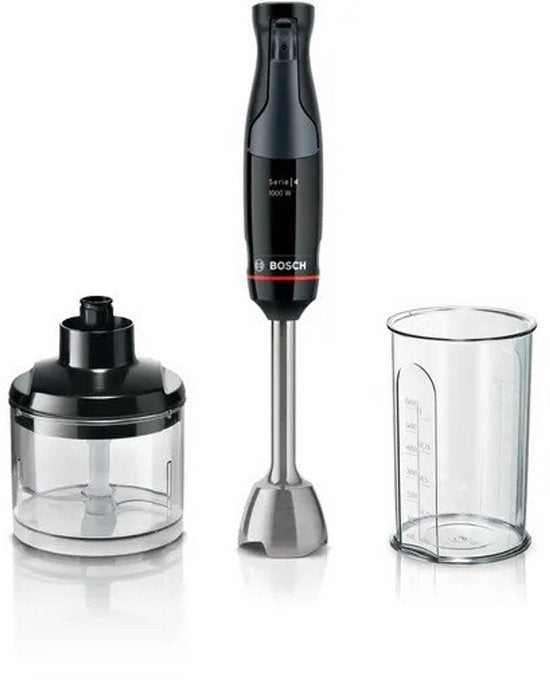 Bosch Serie 4 MSM4B620 - ErgoMaster staafmixer - 1000 W - Zwart