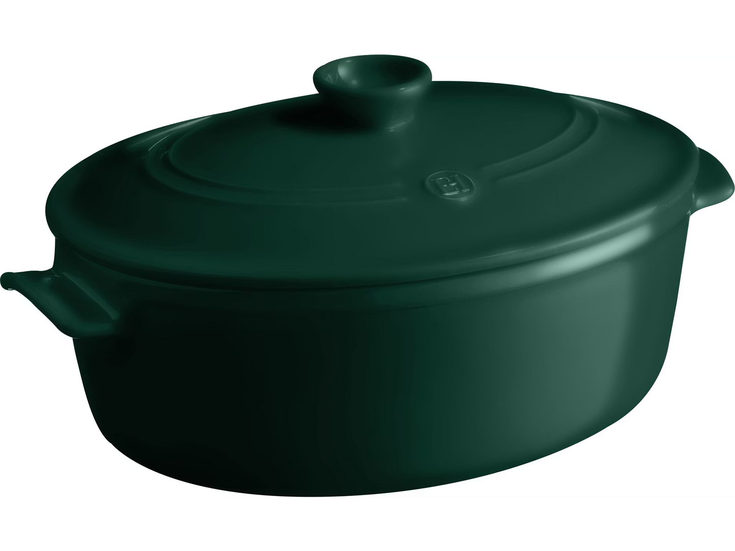Emile Henry Ronde Kookpot - Donkergroen - 28 cm - 5.3L