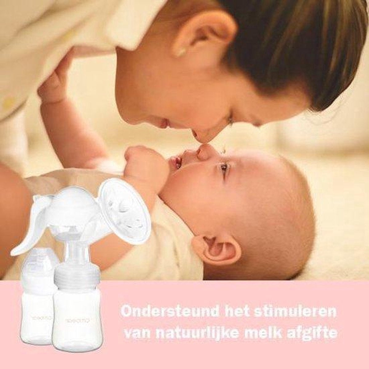 Fuegobird Elektrische Borstkolf - Dubbele Elektrische Borstkolf - Comfort Kolfset - 2X Babyfles/Kolf - 100% BPA-Vrije Borstpomp - 150 ml