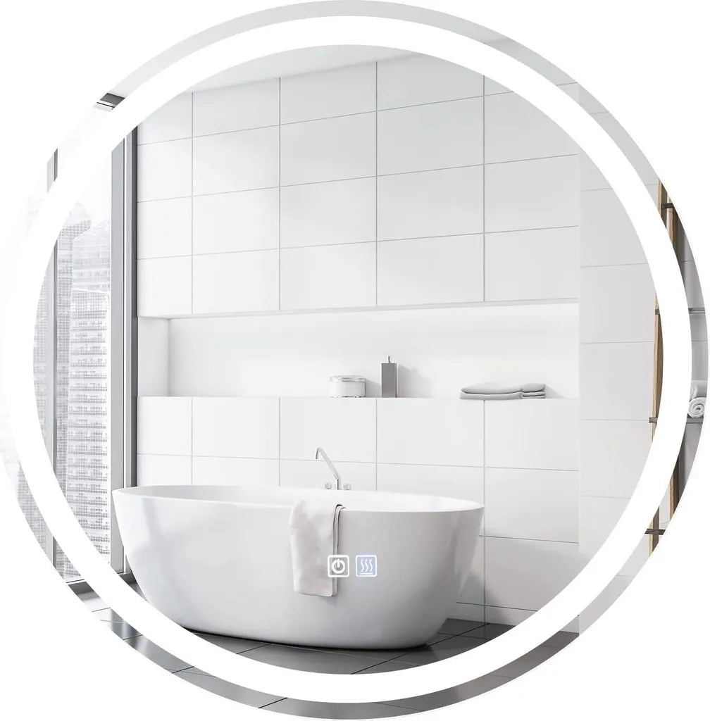 Coast Round Led Level badkamer spiegel voor muurmontage 3000 K-6000 K Ø 60 cm