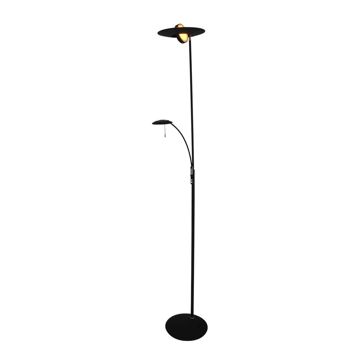 Vloerlamp Steinhauer Zenith LED - Zwart