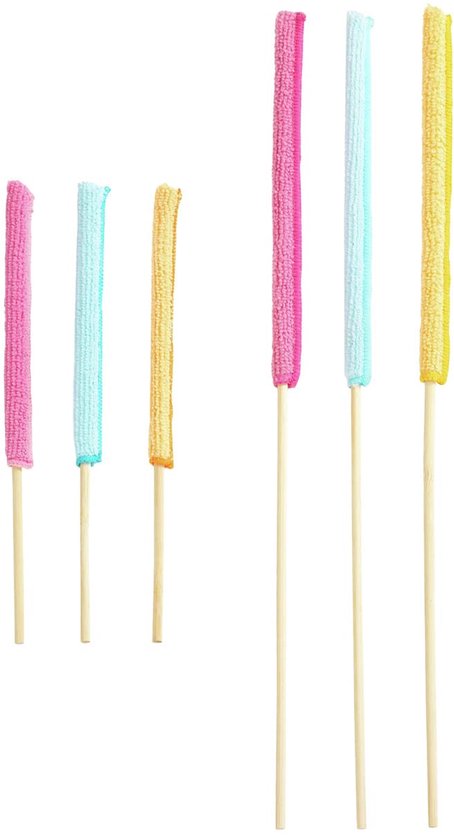 Maximex Microfiber Gap Cleaner Set 6-delig - 6 stuks - 1 x 45 x 1 cm