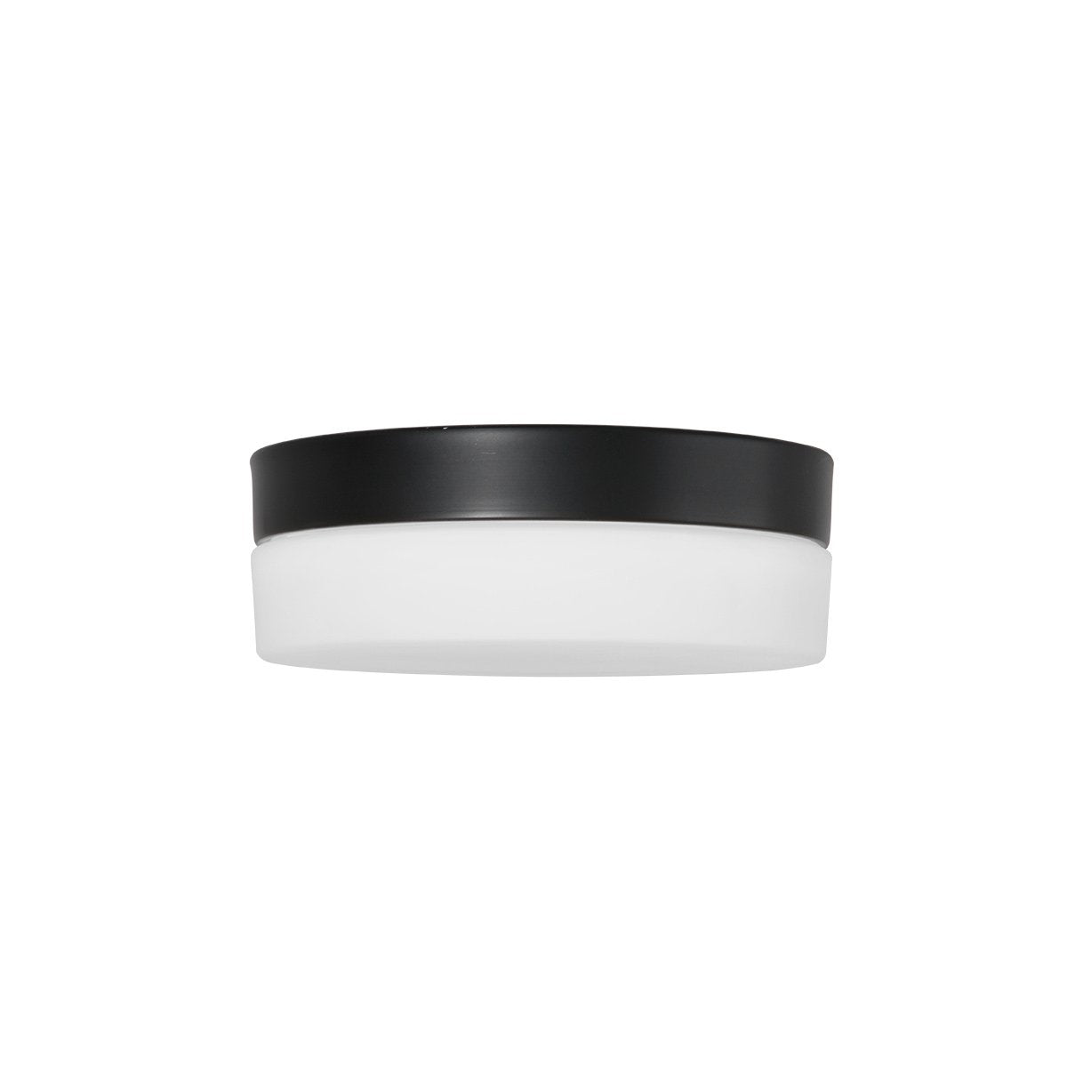 Plafondlamp Ikaro 1362ZW Zwart Ø18cm - Modern, Elektronica & Glas, Steinhauer