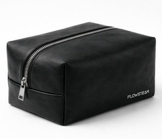 FLOWSTEAM® Kledingstomer - Luxe Opbergtas van Vegan Leer - Reistas