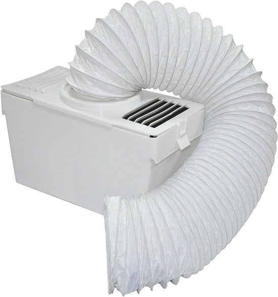 Perel Universele condensopvangbak, voor droogkast zonder afvoer, incl. 1.5 m slang en 2 slangklemmen, wit