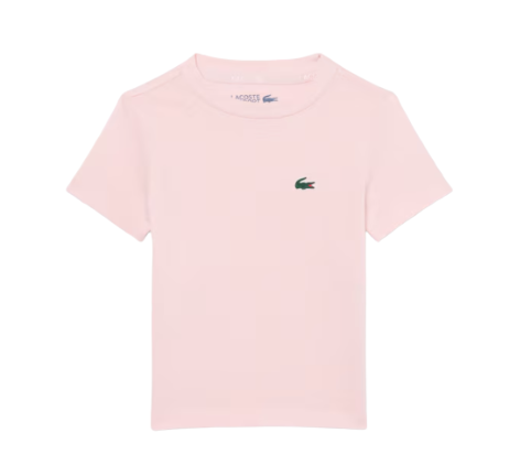 Lacoste Ultra Dry Sport T-shirt Kids - Lichtroze - Regular Fit, Transpiratie-Afvoerend