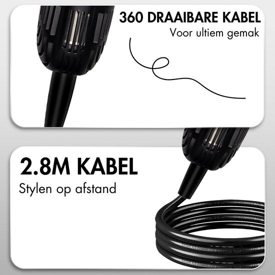 Sansbeauté® 8-in-1 Airstyler met Diffuser en Opbergdoos - Multistyler - Föhnborstel Kort Haar - Haarkruller - Haarstyler - Haardroger - Warmteborstel - Krulborstel - Krultang - Haarstijler - Stijlborstel - 5 in 1 Hairstyler