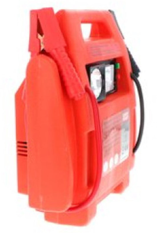Carpoint Jumpstarter – 12 Volt –Met luchtcompressor - Piekvermogen 400A – Opladen met 230 Volt of 12 Volt adapter